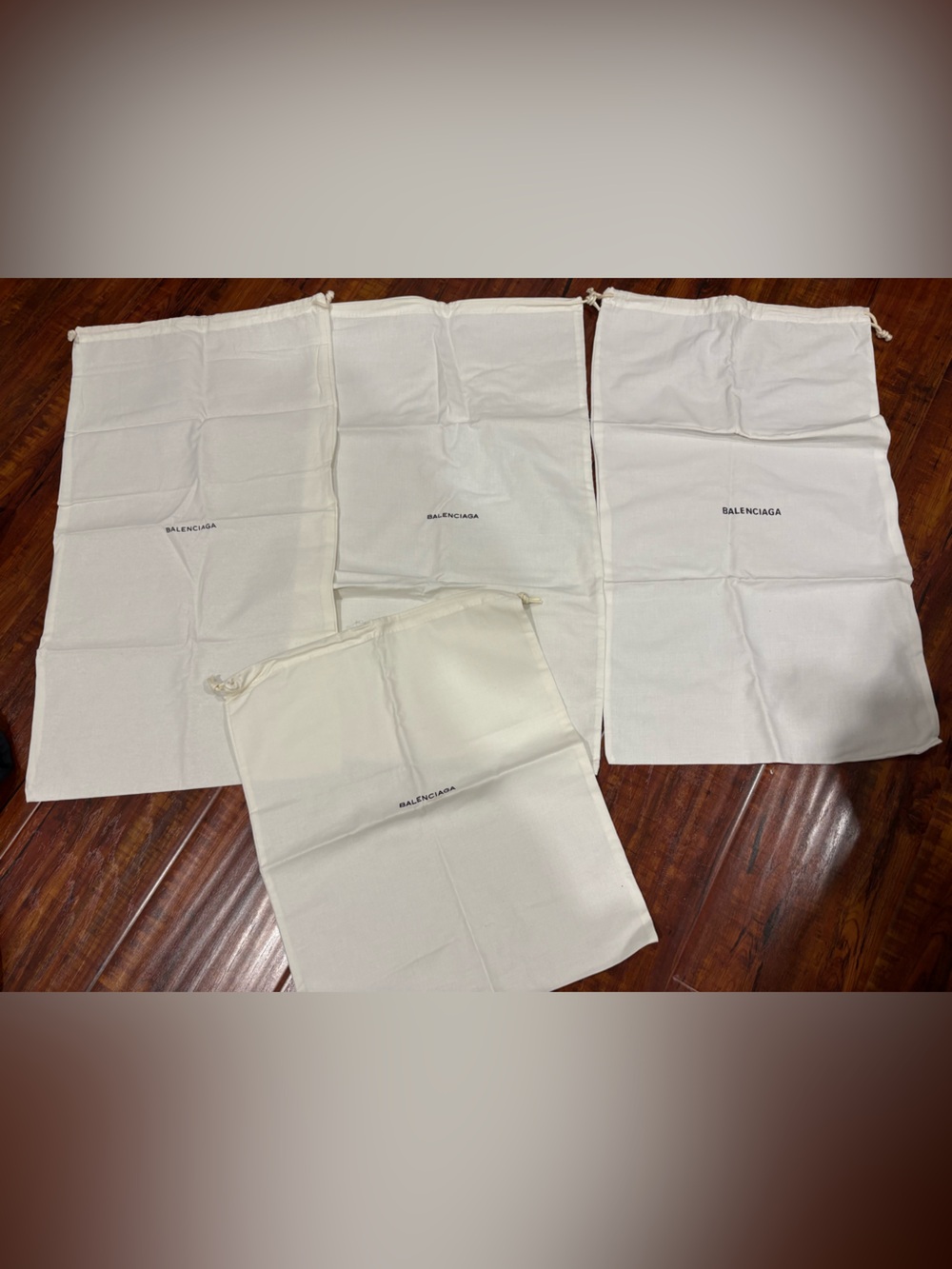 Balenciaga Dust Bag bundle (set of 4)